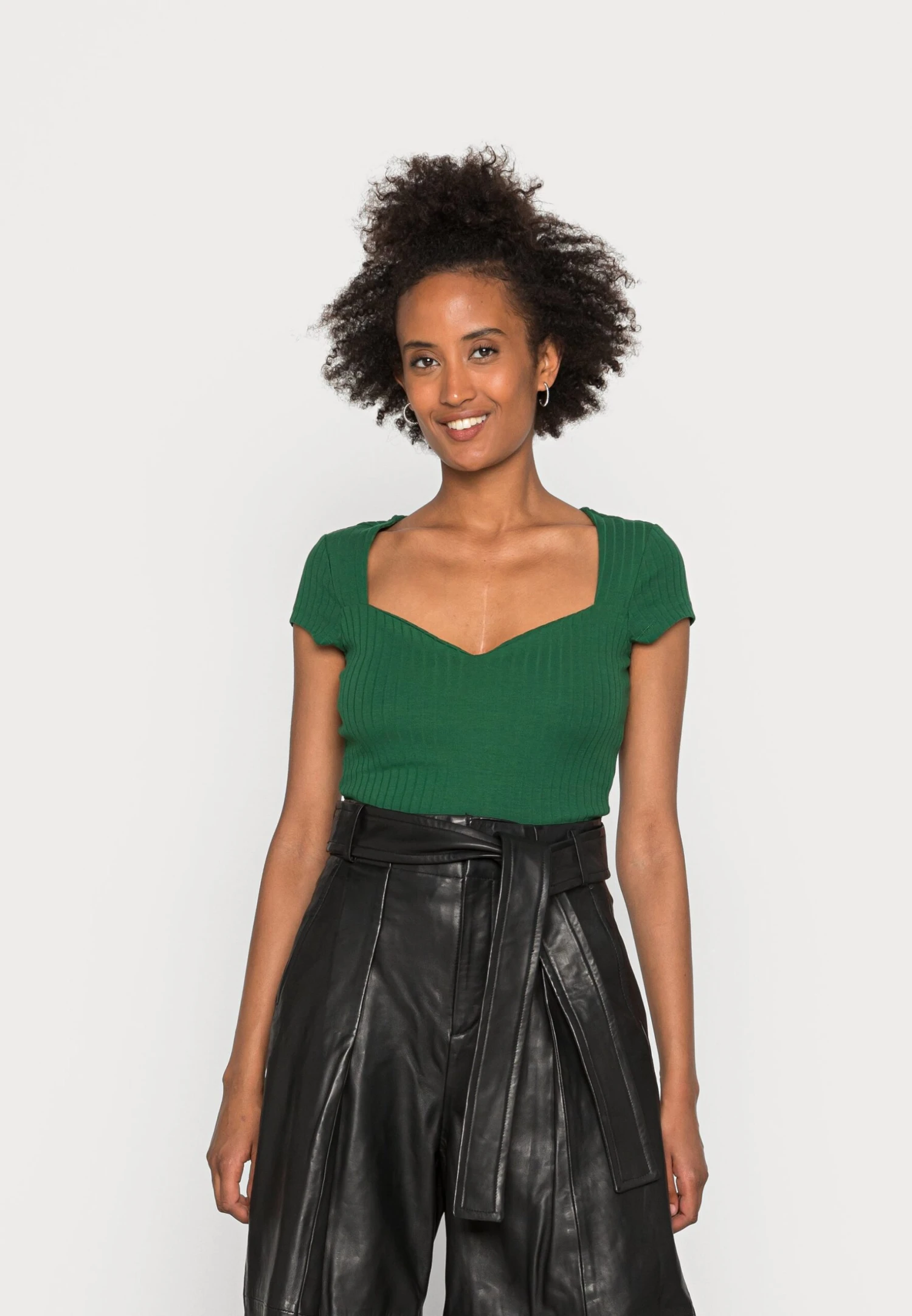 Anna Field T-Shirt Print - Green 3 Anna Field T-Shirt Print - Green