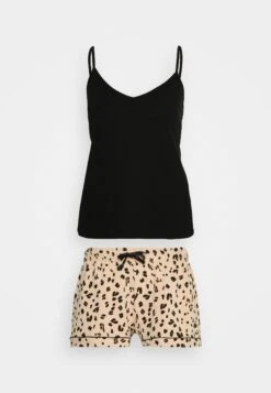 Anna Field Leopard Cami Set - Pyjama - Black/Sand 16 Anna Field Leopard Cami Set - Pyjama - Black/Sand -Anna Field be531f3ad30242baa362840eb8e61941