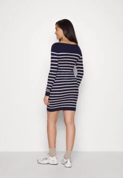 Gebreide Jurk - Blue/White -Anna Field c151c0c34ee24d08a9d66cb897cede9b