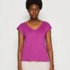 Anna Field T-Shirt Basic - Purple 1 Anna Field T-Shirt Basic - Purple -Anna Field c1575de60fd14f2db25de60ddafe7d03