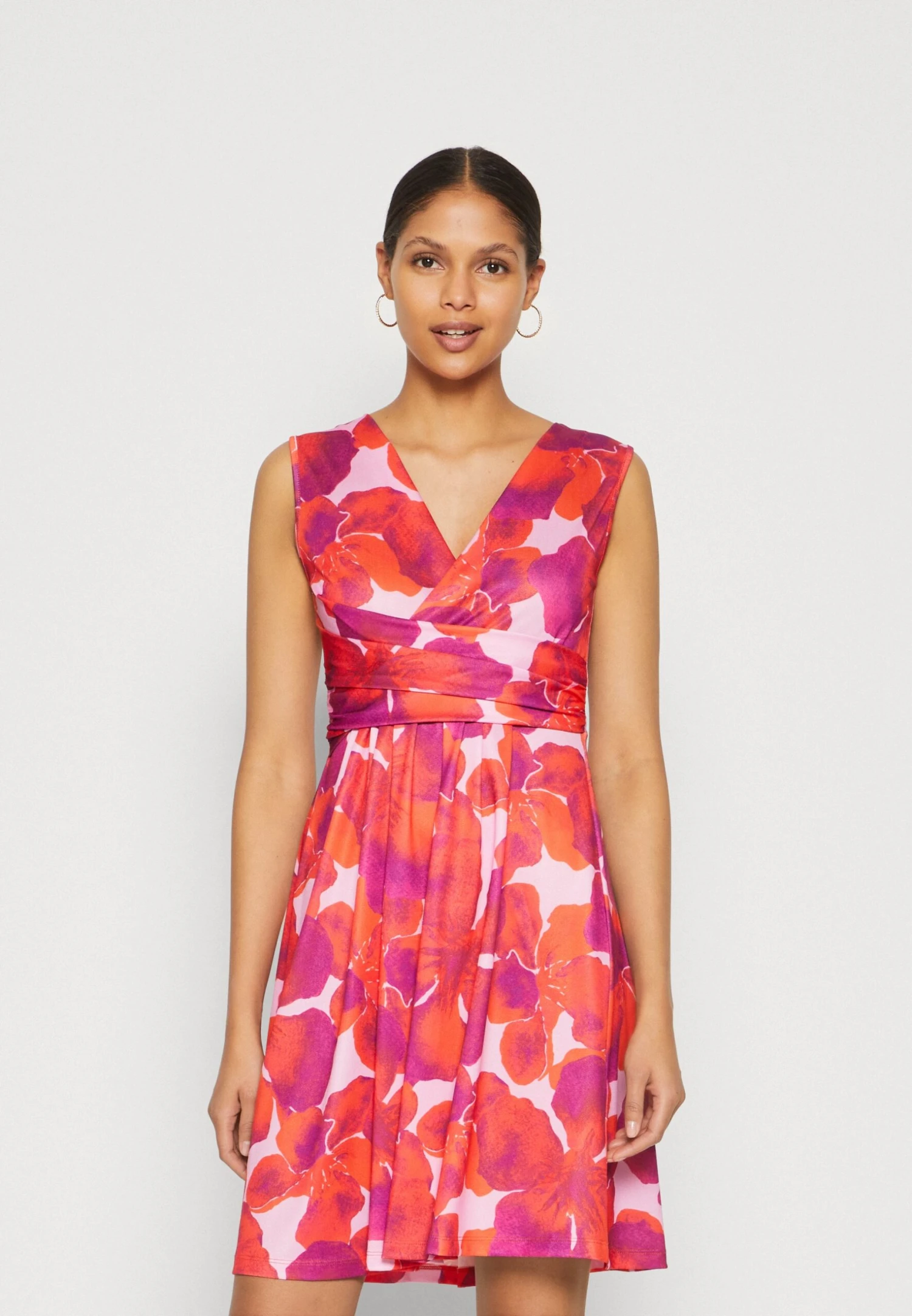 Anna Field Jerseyjurk - Red/Pink 5 Anna Field Jerseyjurk - Red/Pink - Afbeelding 3