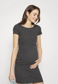 Short Sleeves- Jerseyjurk -Mottled Dark Grey 11 Short Sleeves- Jerseyjurk -Mottled Dark Grey -Anna Field c43c1acc53fa4f7aba38b9e5cc96a3b1