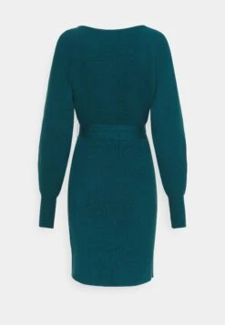 Anna Field Wrap V Ausschnitt Mini Strickkleid Mit Gürtel - Etui-Jurk - Deep Teal -Anna Field c56b45af7fcd452f91604daef9600a43