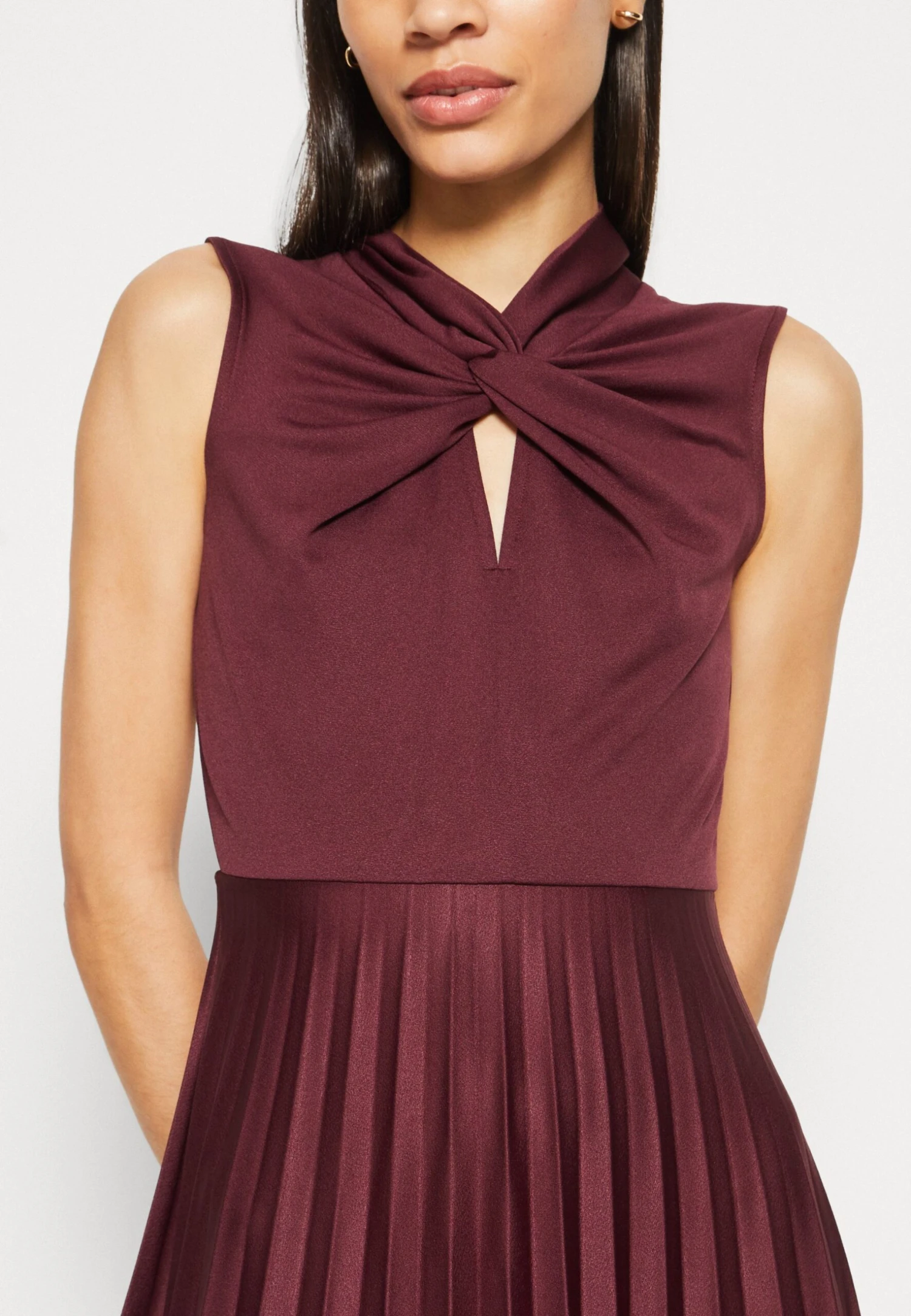 Anna Field Jerseyjurk - Bordeaux 8 Anna Field Jerseyjurk - Bordeaux - Afbeelding 6