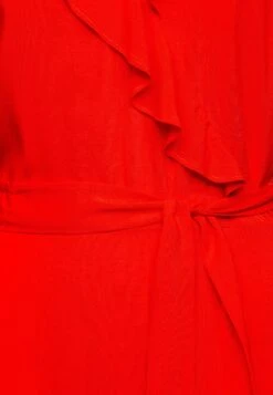 Anna Field Volant Midi Dress - Jurk - Red 7 Anna Field Volant Midi Dress - Jurk - Red -Anna Field d0e4e2e9d63041e58fa4816882c9a48a