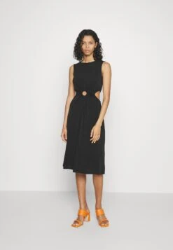 Anna Field Sleeveless Midi Dress - Jurk - Black 10 Anna Field Sleeveless Midi Dress - Jurk - Black -Anna Field d2033ebfb9b342fda0ba3f8c1b530f34