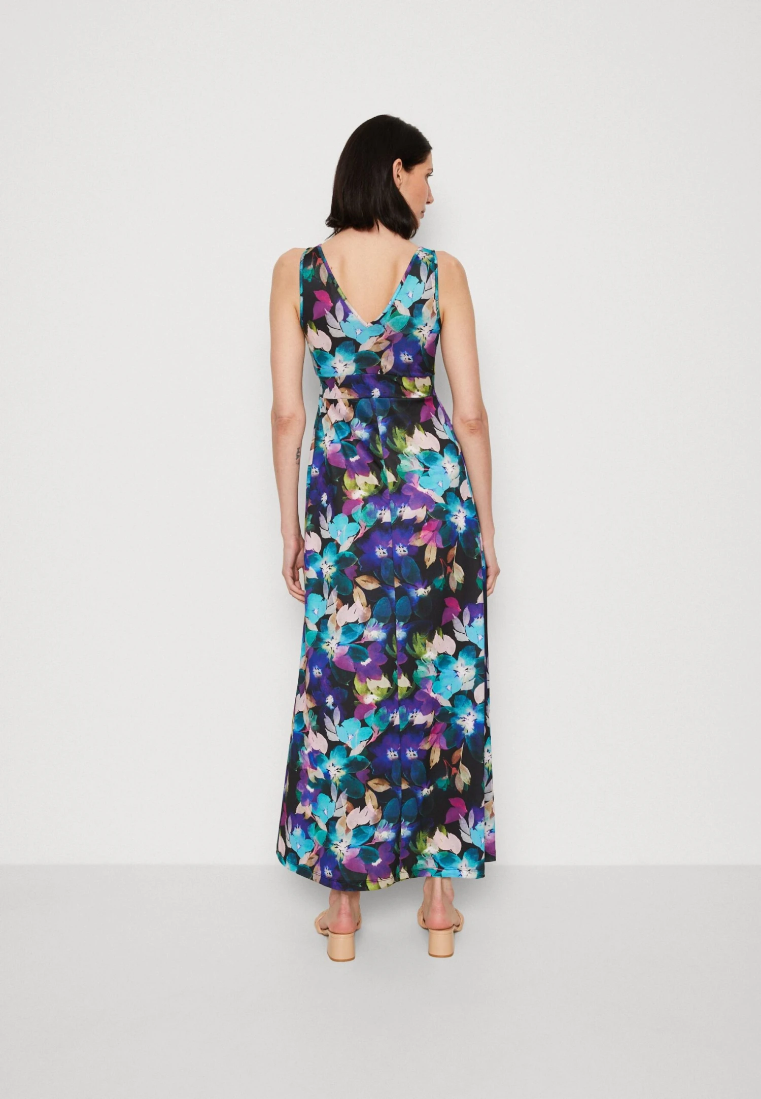 Anna Field Maxi-Jurk - Black/Blue/Multicoloured 5 Anna Field Maxi-Jurk - Black/Blue/Multicoloured - Afbeelding 3