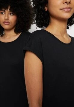 Anna Field 3 Pack - T-Shirt Print - Light Blue/White/Black 21 Anna Field 3 Pack - T-Shirt Print - Light Blue/White/Black -Anna Field d516d1e6109a4b0caea9f97802e9e2d0