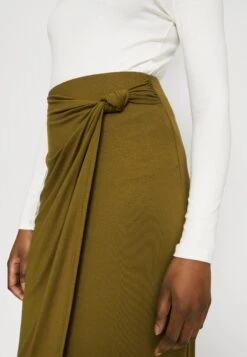 Anna Field Front Knot Midi Skirt - Kokerrok - Khaki 13 Anna Field Front Knot Midi Skirt - Kokerrok - Khaki -Anna Field d576750e077445fb85b1a7e2454a7d44