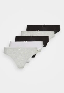 Anna Field Georgina 5 Pack- Slip - Black/White/Grey 17 Anna Field Georgina 5 Pack- Slip - Black/White/Grey -Anna Field d6d599d9f02b410f96eb7328fff1f5a2