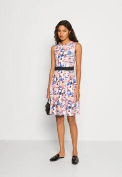 Anna Field Jurk - Beige/Blue/Pink -Anna Field d70158f940ef489298a402972737bf33