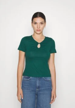 Anna Field T-Shirt Basic - Dark Green -Anna Field daf30e555b164551abbfa4e5e0ba752f