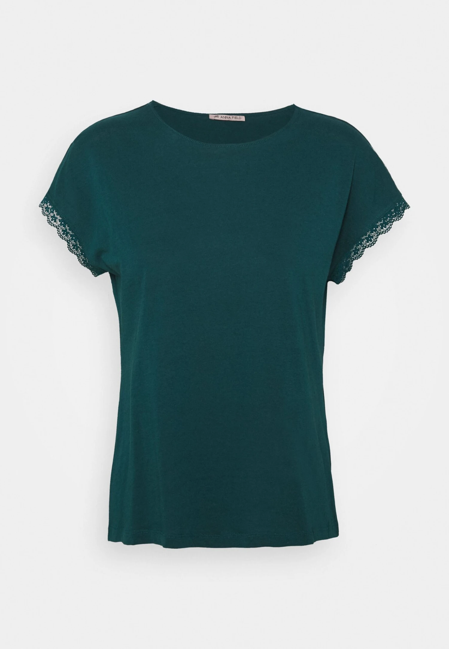 Anna Field T-Shirt Basic - Teal 3 Anna Field T-Shirt Basic - Teal