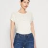 Anna Field T-Shirt Print - Offwhite -Anna Field dc1eee20df9c4fbda50913fcd351c8db