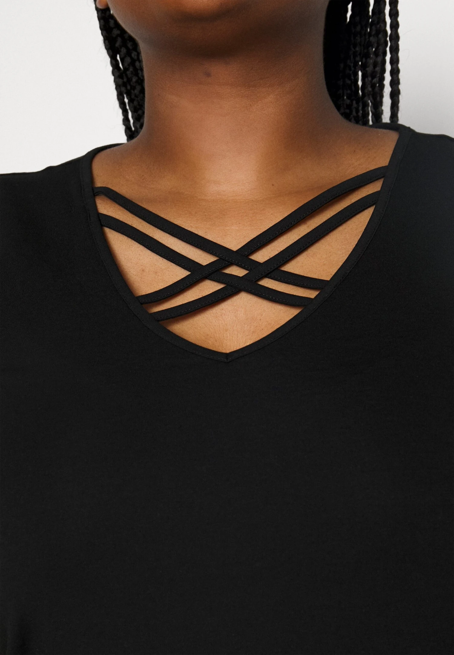 Plus Size - Top - Black 8 Plus Size - Top - Black - Afbeelding 6