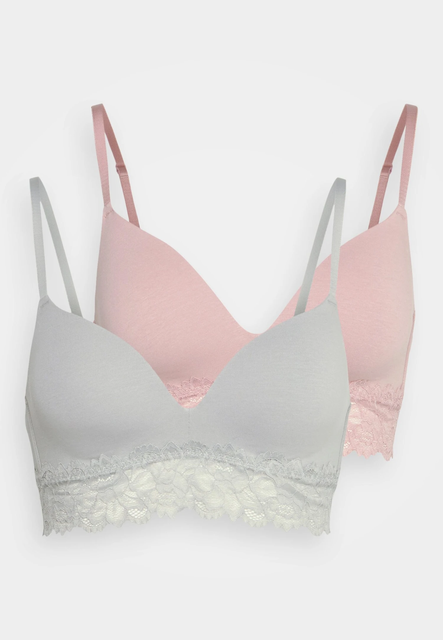 Anna Field 2 Pack - Triangel Bh - Grey/Pink 7 Anna Field 2 Pack - Triangel Bh - Grey/Pink - Afbeelding 5