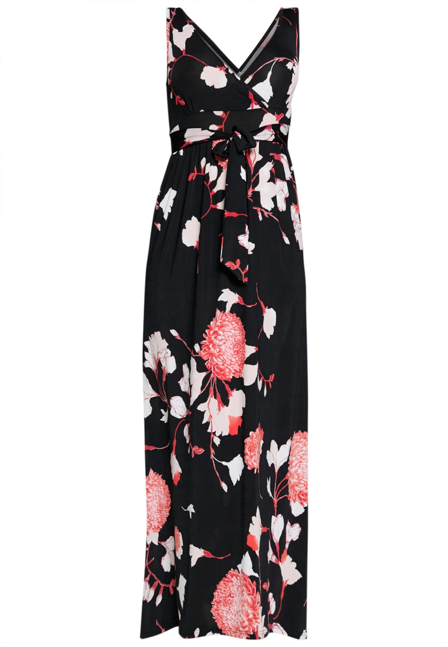 Anna Field Maxi-Jurk - Black/Pink 9 Anna Field Maxi-Jurk - Black/Pink - Afbeelding 7
