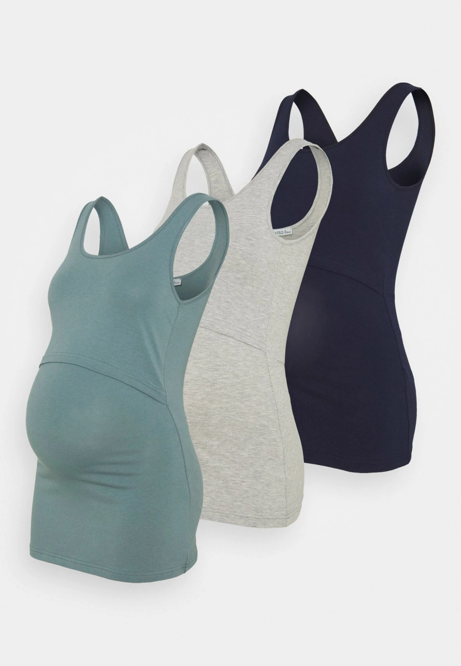 3 Pack - Top - Dark Blue/Teal /Light Grey 8 3 Pack - Top - Dark Blue/Teal /Light Grey - Afbeelding 6