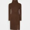 Anna Field Gebreide Jurk - Dark Brown