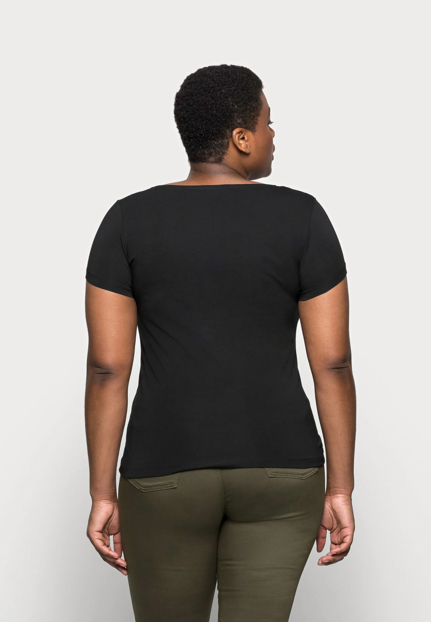 3Er Pack- T-Shirt Basic - Blue/Green/Black 6 3Er Pack- T-Shirt Basic - Blue/Green/Black - Afbeelding 4