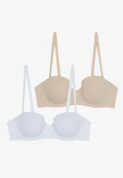 Anna Field 2 Pack - Strapless Bh - White/Nude -Anna Field eb4e19987e224b63b692bf434e0c402f