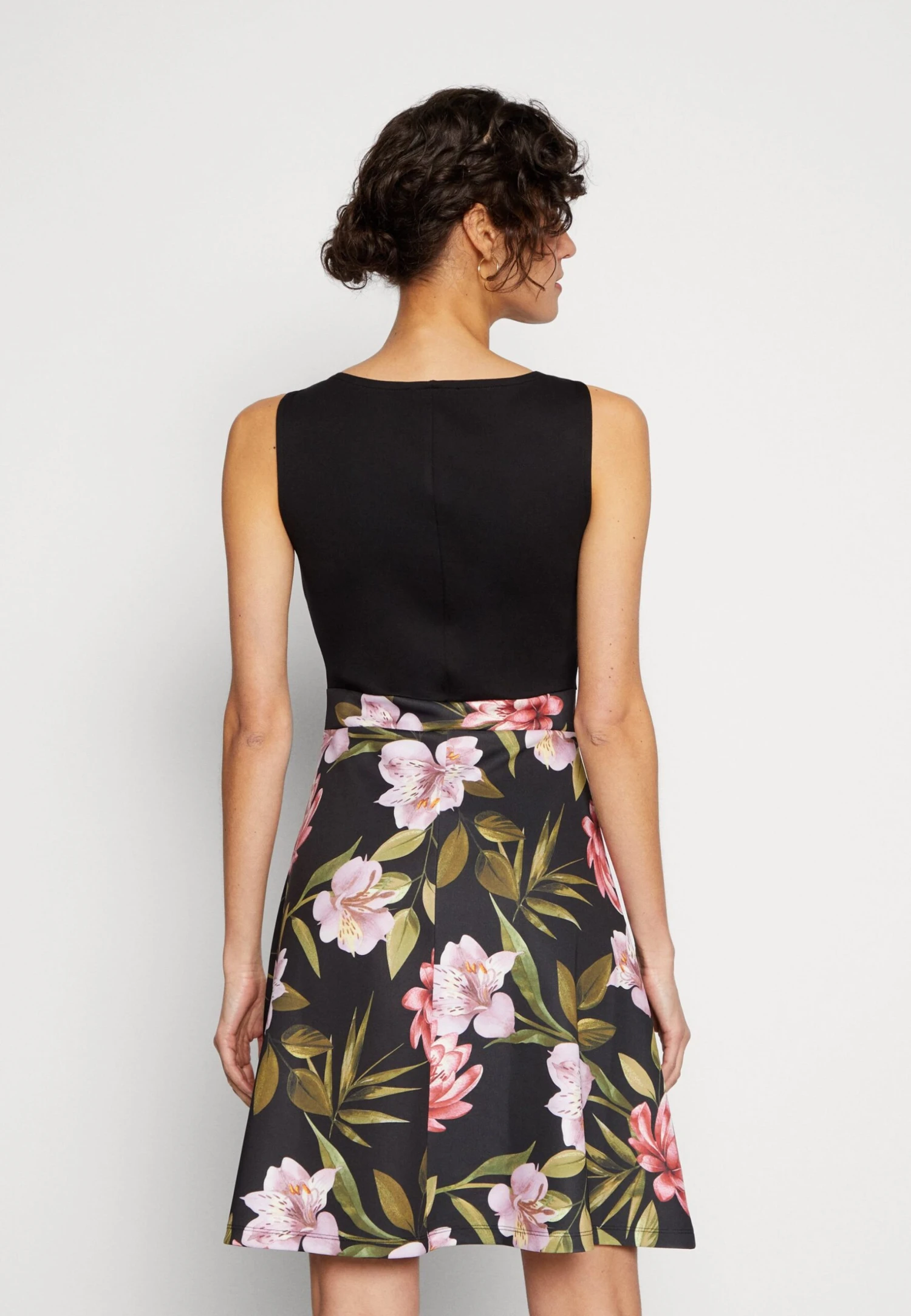 Anna Field Jurk - Black/Black/Pink 6 Anna Field Jurk - Black/Black/Pink - Afbeelding 4