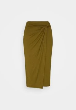 Anna Field Front Knot Midi Skirt - Kokerrok - Khaki 12 Anna Field Front Knot Midi Skirt - Kokerrok - Khaki -Anna Field f1bd396162034cf88007b332d4b9f049