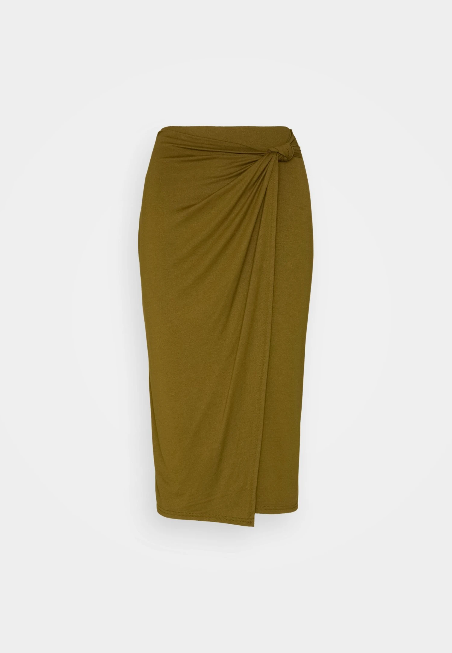 Anna Field Front Knot Midi Skirt - Kokerrok - Khaki 7 Anna Field Front Knot Midi Skirt - Kokerrok - Khaki - Afbeelding 5