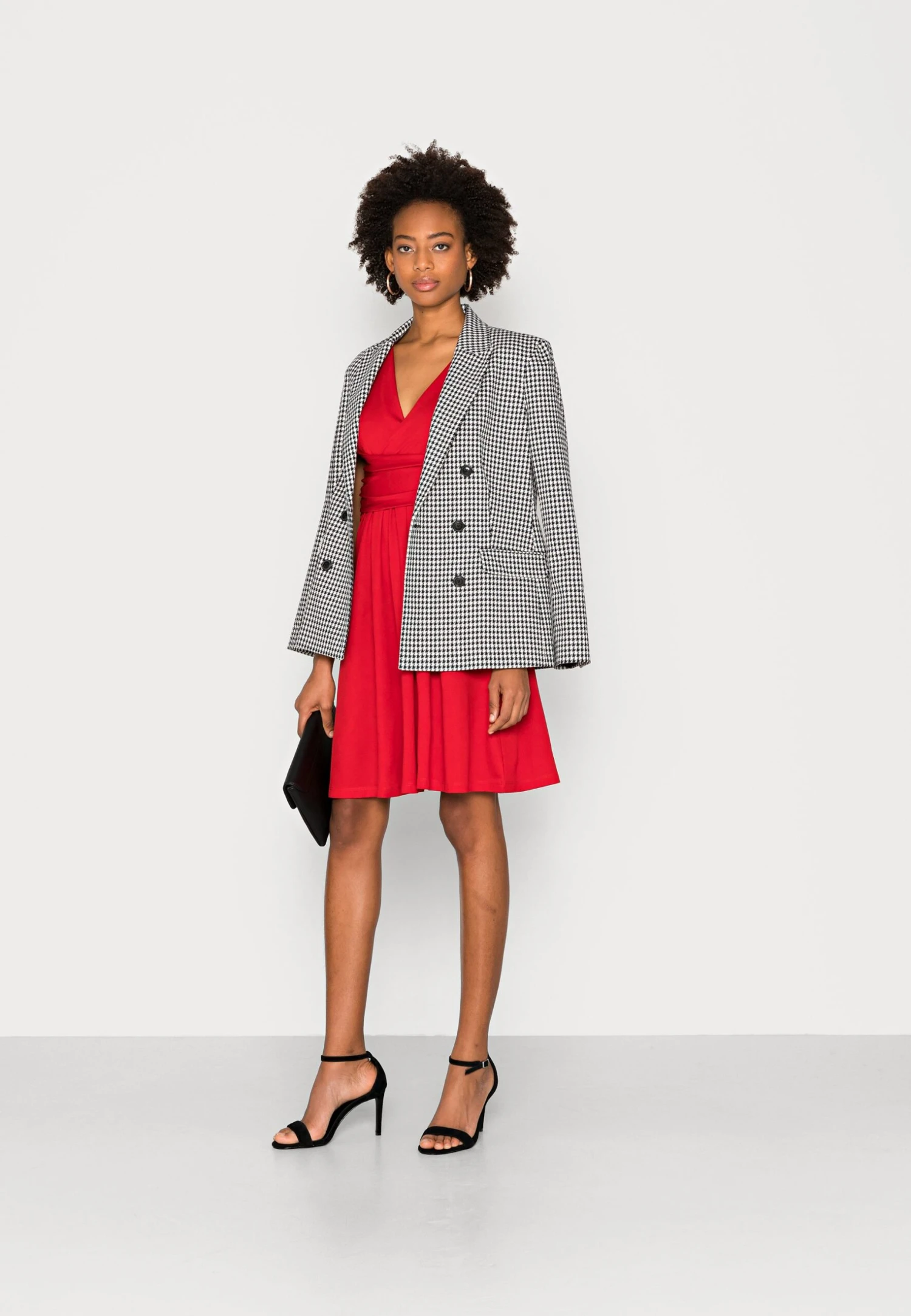 Anna Field Jerseyjurk -Red 4 Anna Field Jerseyjurk -Red - Afbeelding 2