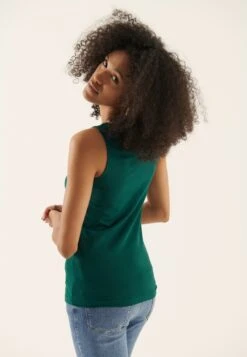 Anna Field 2-Pack - Top - Black/Dark Green 10 Anna Field 2-Pack - Top - Black/Dark Green -Anna Field f86e7e8662ce47cc8796ea86b238dc27