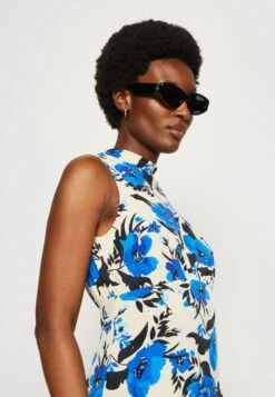 Anna Field Jerseyjurk - Off White/Blue -Anna Field facb69ff16b640f5b945e272a3529a05