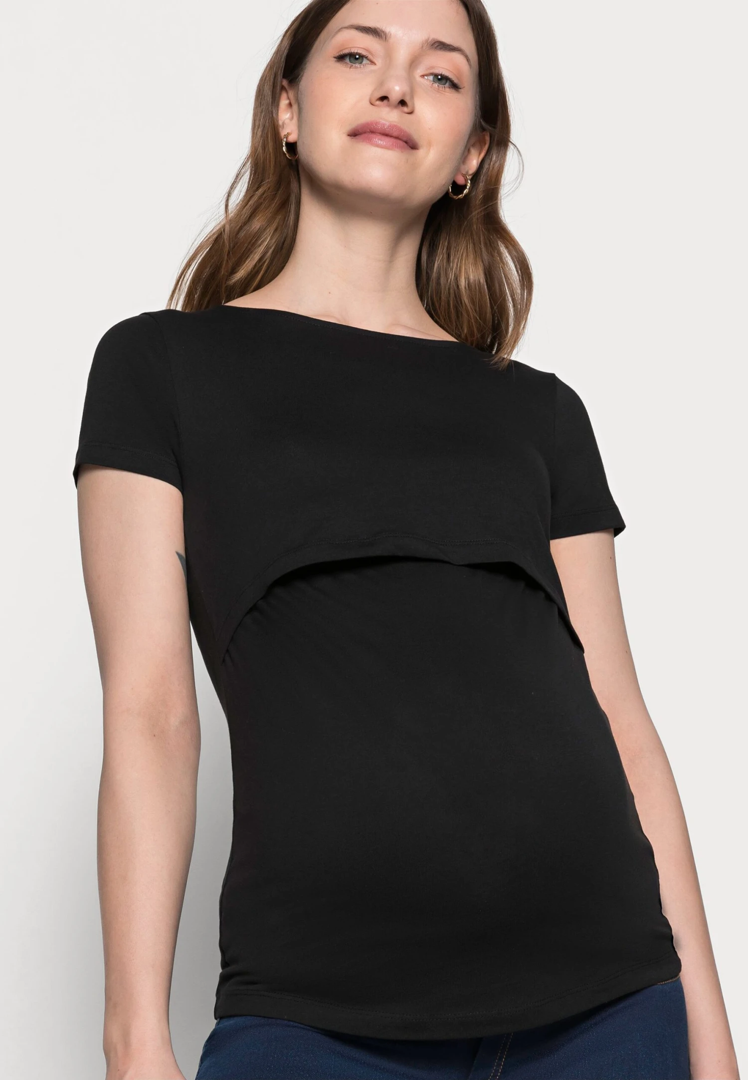 Nursing 2Er Pack - Basic T-Shirt - T-Shirt Basic - Dark Blue/Black 7 Nursing 2Er Pack - Basic T-Shirt - T-Shirt Basic - Dark Blue/Black - Afbeelding 5