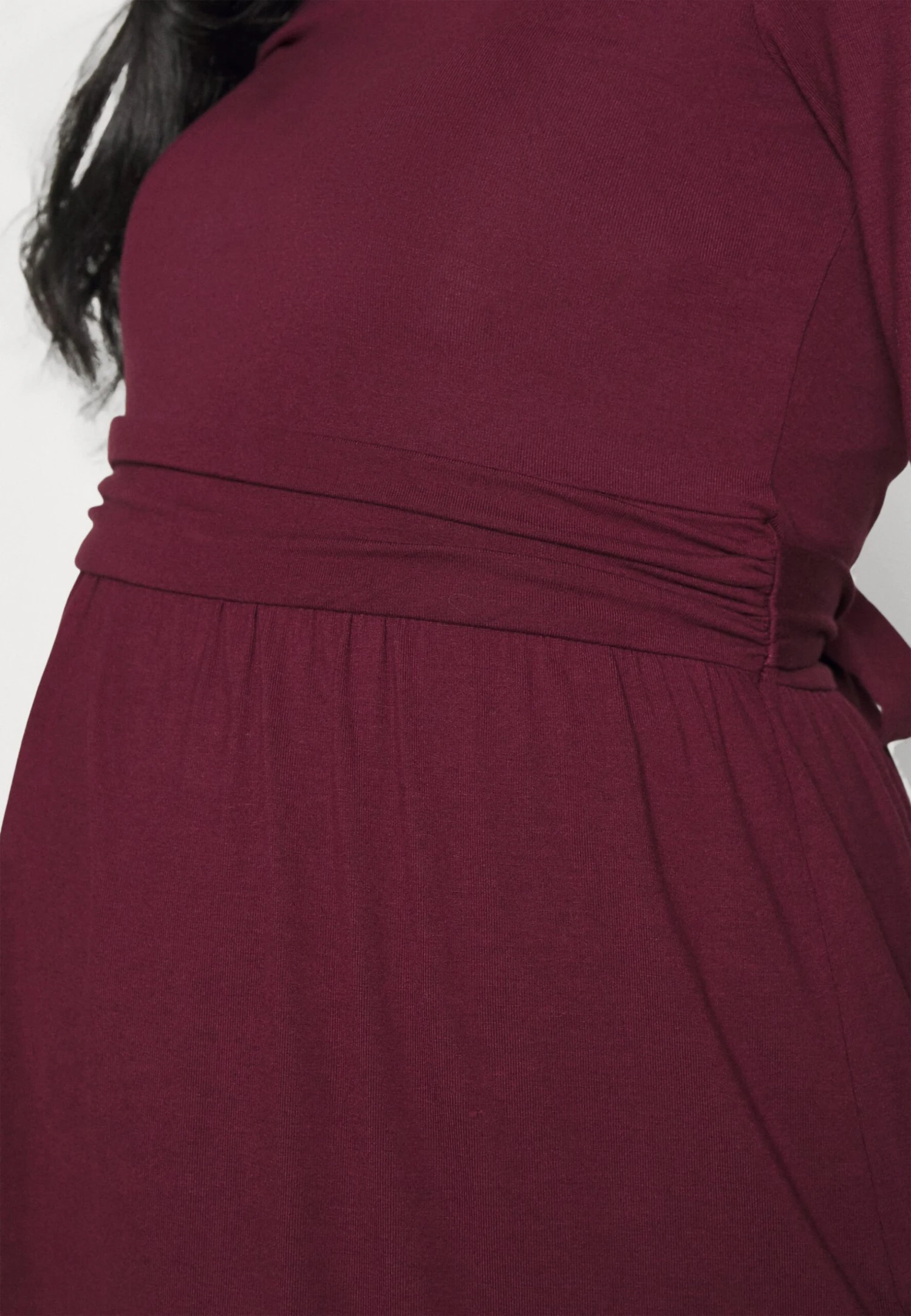 Flare Top- Longsleeve - Dark Red 7 Flare Top- Longsleeve - Dark Red - Afbeelding 5