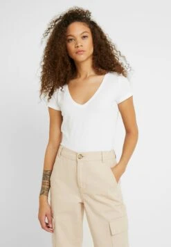 2 Pack - T-Shirt Basic - Black/White -Anna Field fddda8fa295b41c38b58f8aecee7eb9e